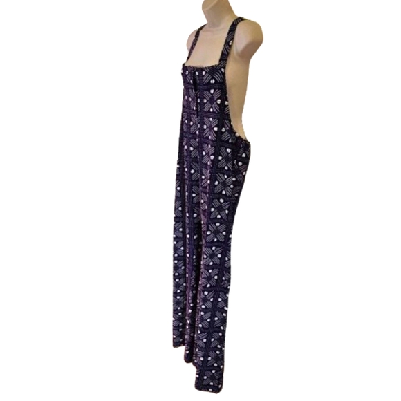 ade + ayo Purple/White Multi-Color Geometric Print Jumpsuit, Size XXL - Picture 4 of 15